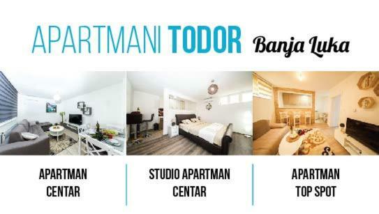 Apartman Top Spot Banja Luka Bagian luar foto
